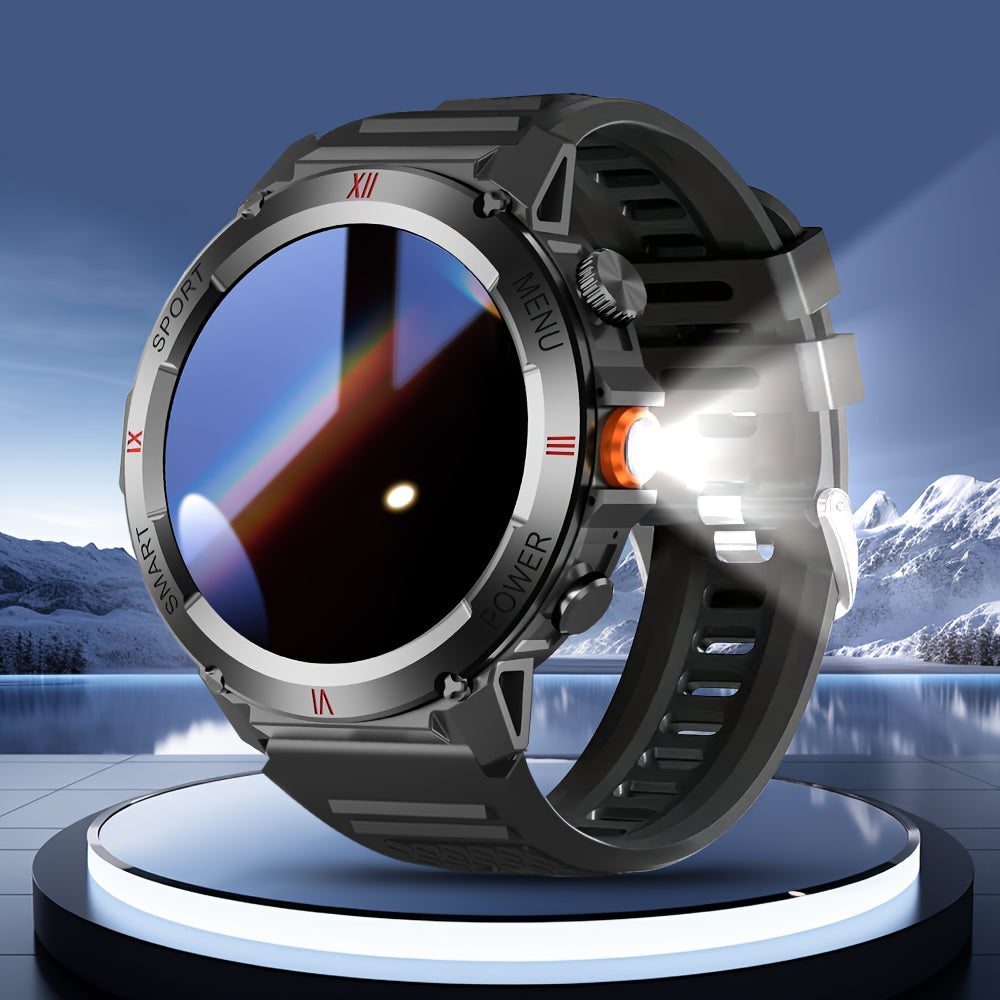 Smartwatch, LED-Beleuchtung für Outdoor-Liebhaber und Alltag – Detailansicht 4