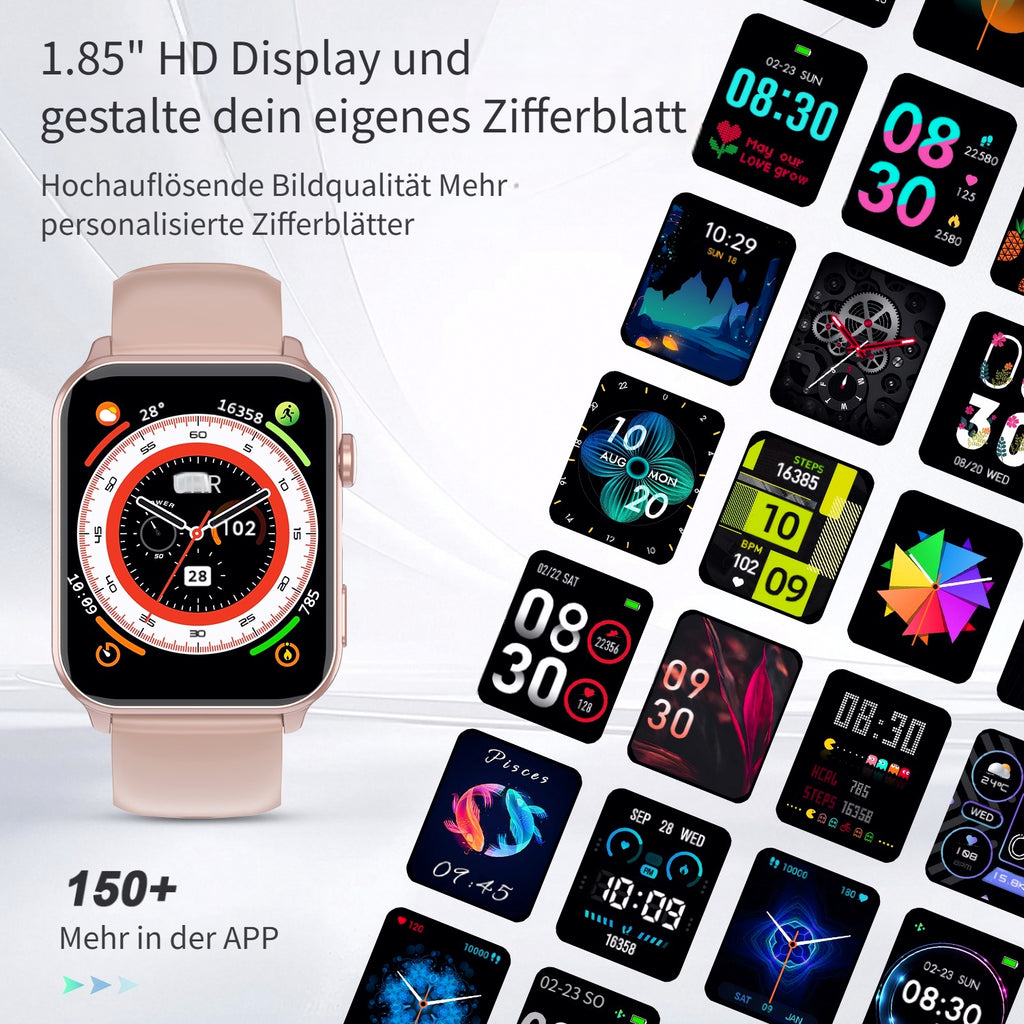 Smartwatch, Pink-MAX für Outdoor – Detailansicht 3