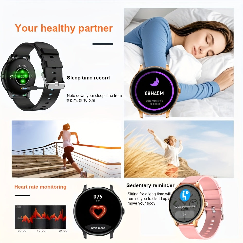 Smartwatch, Rosa für Fitness-Enthusiasten – Detailansicht 11