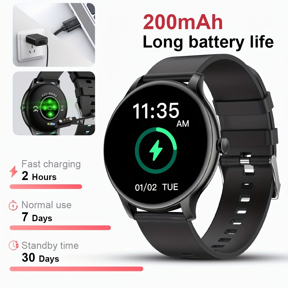 Smartwatch, Rosa für Fitness-Enthusiasten – Detailansicht 12