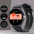 Smartwatch, Schwarz für Alltag und besondere Anlässe – Detailansicht 3