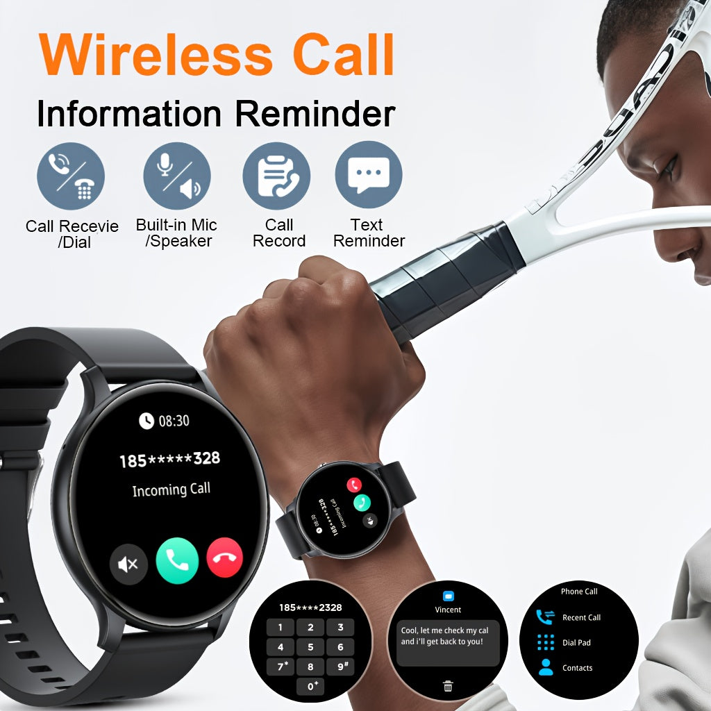 Smartwatch, Schwarz für Alltag und besondere Anlässe – Detailansicht 4