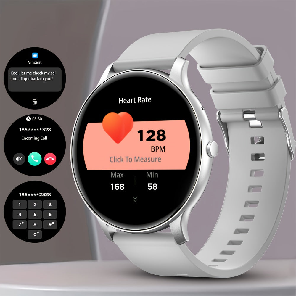 Smartwatch, Schwarz für Alltag und besondere Anlässe – Detailansicht 5