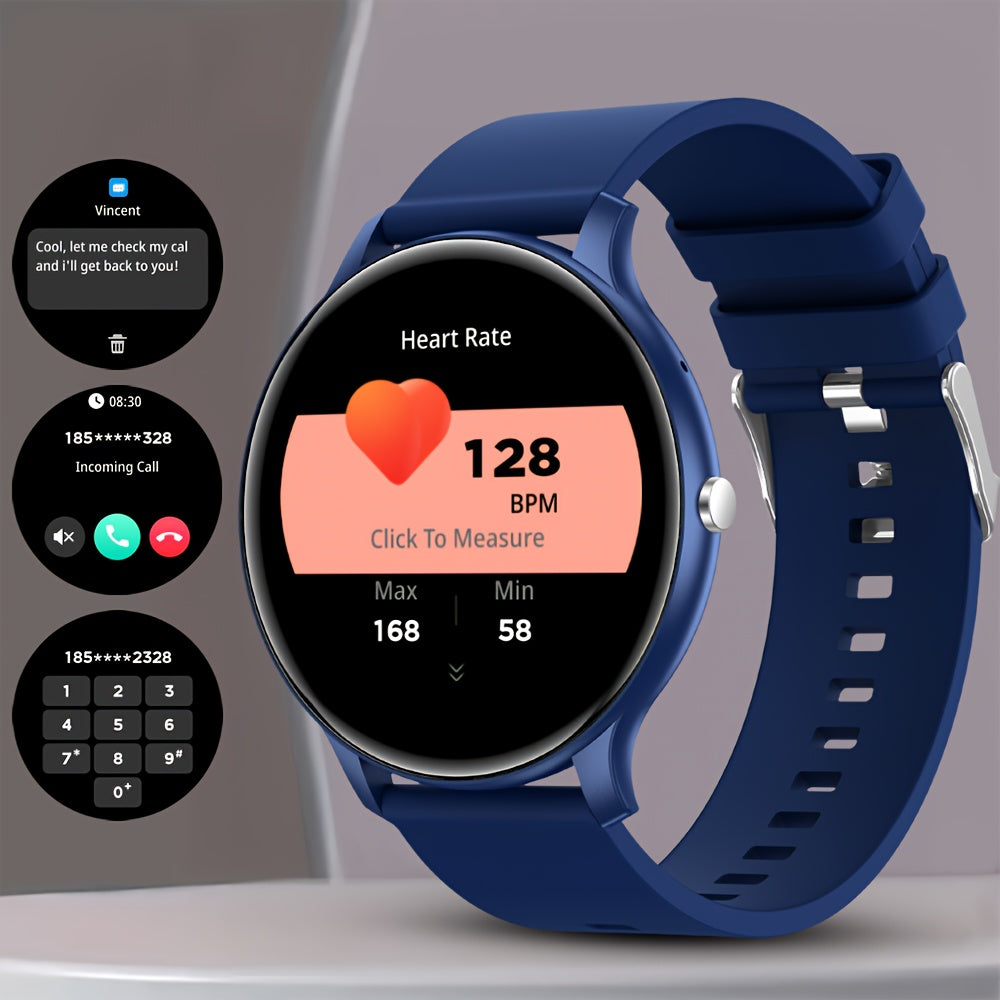 Smartwatch, Schwarz für Alltag und besondere Anlässe – Detailansicht 7