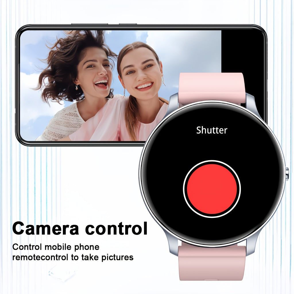 Smartwatch, Schwarz für Alltag und besondere Anlässe – Detailansicht 10