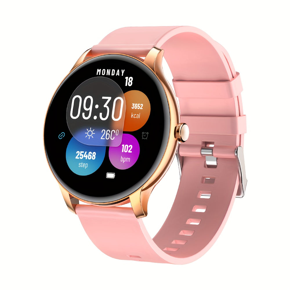 Smartwatch, Schwarz für Alltag und Fitness-Enthusiasten – Detailansicht 4