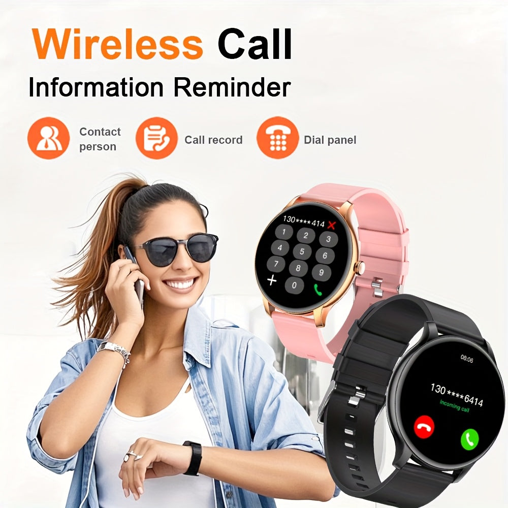 Smartwatch, Schwarz für Alltag und Fitness-Enthusiasten – Detailansicht 8