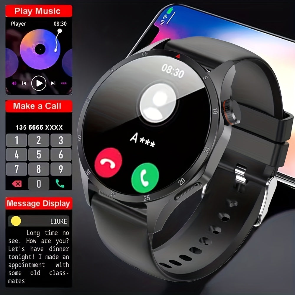 Smartwatch, Schwarz für Schlafzimmer und Bett – Detailansicht 3