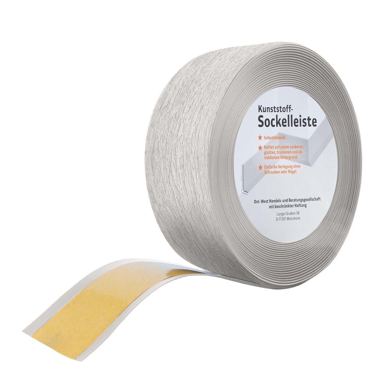 Sockelleiste Oslo, Grau für Küche und Essbereich – Detailansicht 27