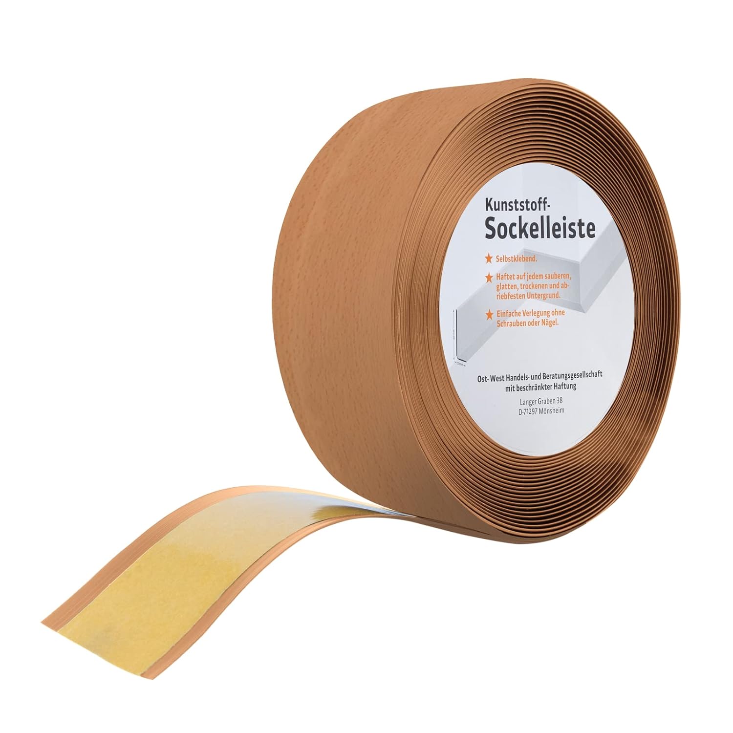Sockelleiste Oslo, Grau für Küche und Essbereich – Detailansicht 35