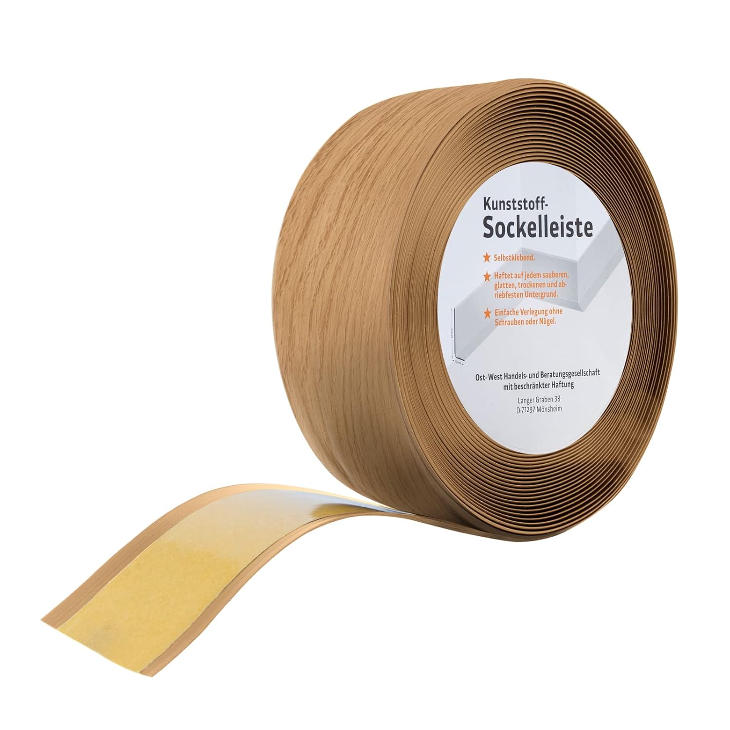 Sockelleiste Oslo, Grau für Küche und Essbereich – Detailansicht 40