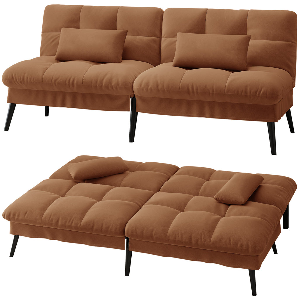 Sofa Schlafsofa, BLAU für Schlafzimmer und Bett – Detailansicht 38