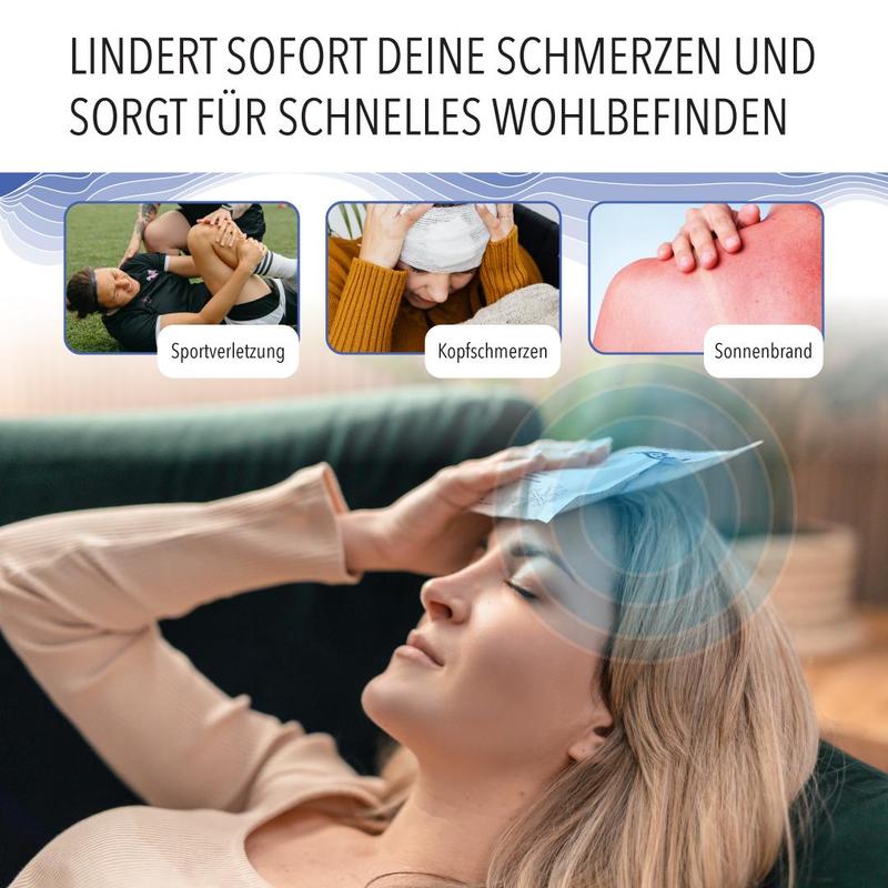 Sofort-Kaltkompresse, 10 Stück für schnelle Schmerzlinderung bei Prellungen und Erste Hilfe – Detailansicht 8