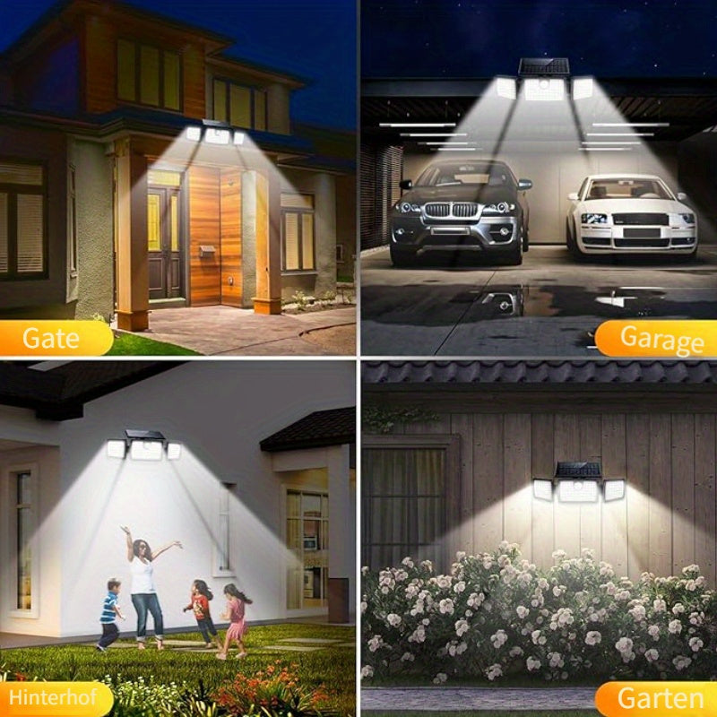 Solar-Flutlicht, 2 Stück für Terrasse und Garten – Detailansicht 11
