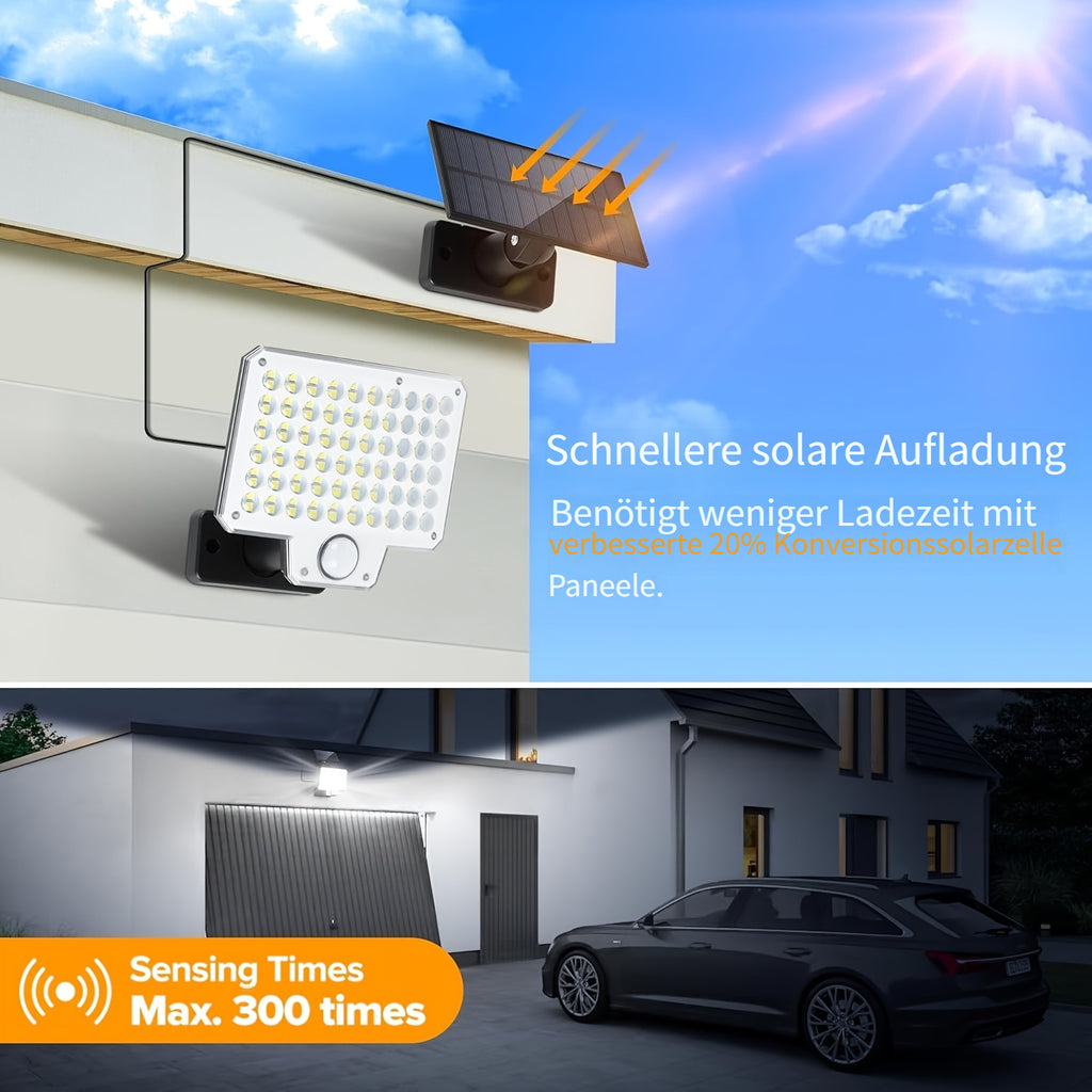 Solar-Flutlicht, LED-Beleuchtung für Schlafzimmer und Bett – Detailansicht 2