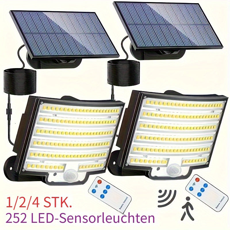 Solar-Gartenleuchte, 4 Stück für Schlafzimmer und Bett – Hauptansicht