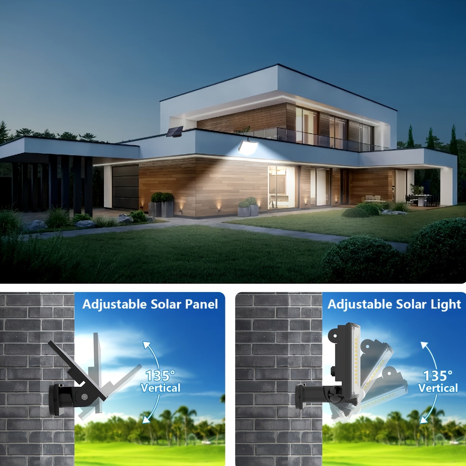 Solar-Gartenleuchte, 4 Stück für Schlafzimmer und Bett – Detailansicht 9