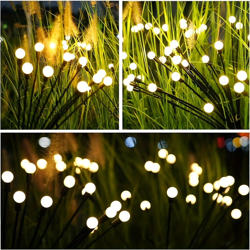 Solar-Glühwürmchen-Lichter, 800mAh für Garten und Terrasse – Detailansicht 6