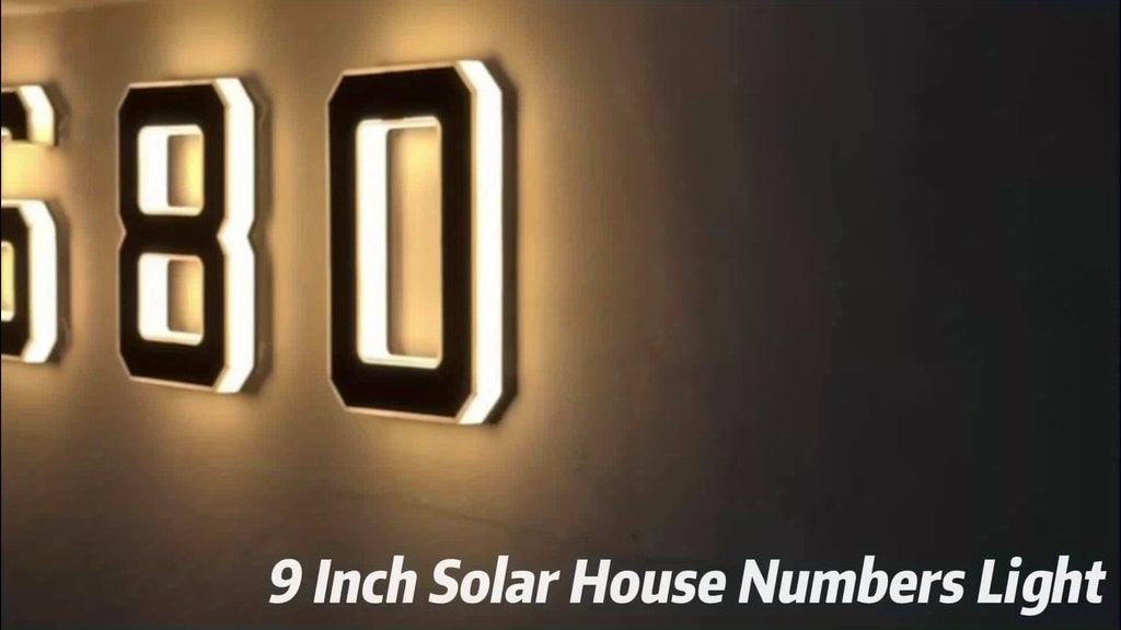 Solar-Hausnummernlichter für den Außenbereich, LED-Beleuchtung für Werkstatt und Heimwerken – Detailansicht 27