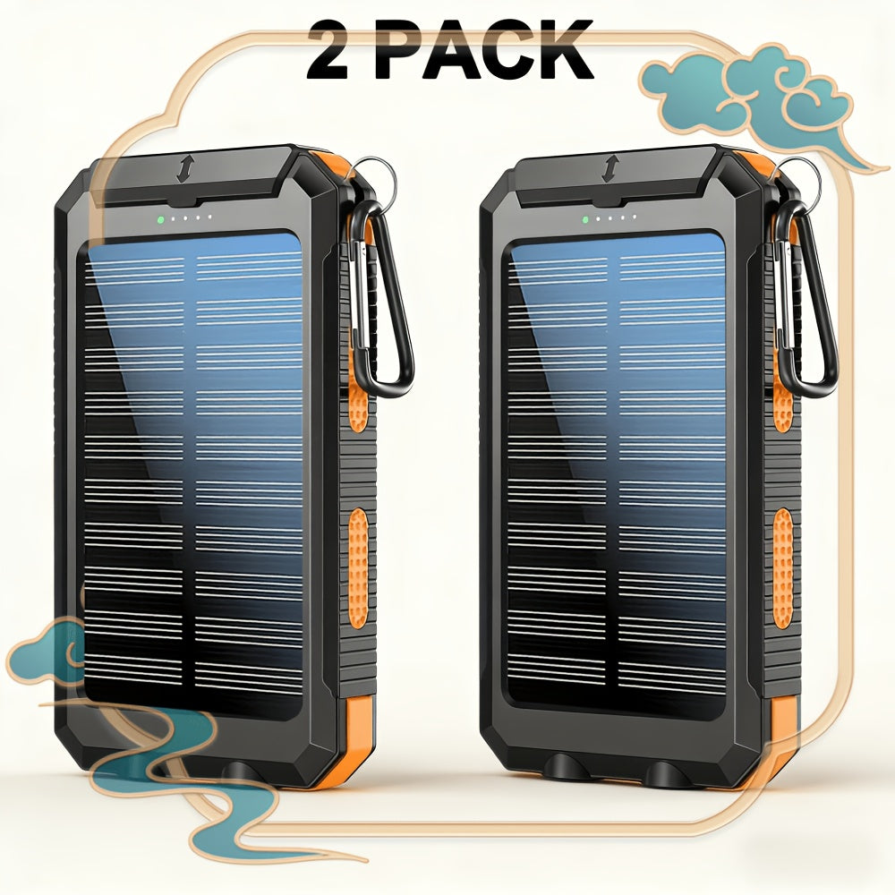 Solar Ladegerät, 20000mAh für Alltag und Wandern – Detailansicht 2