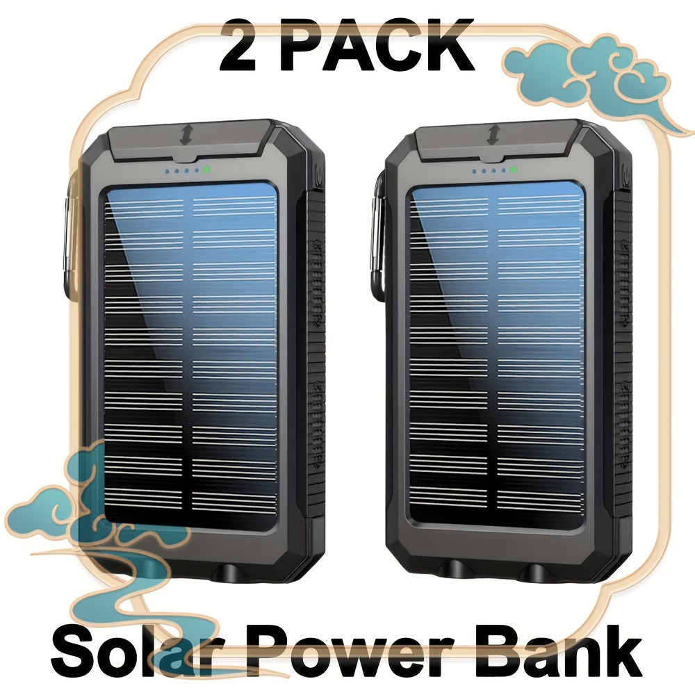 Solar Ladegerät, 20000mAh für Alltag und Wandern – Detailansicht 3
