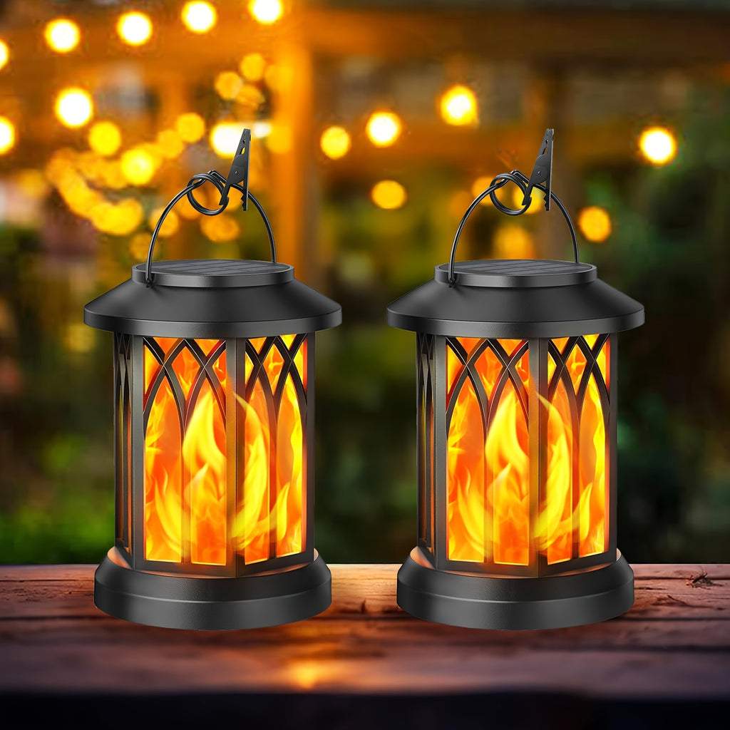 Solar Laterne Lichter, LED-Beleuchtung für Garten und Terrasse – Hauptansicht