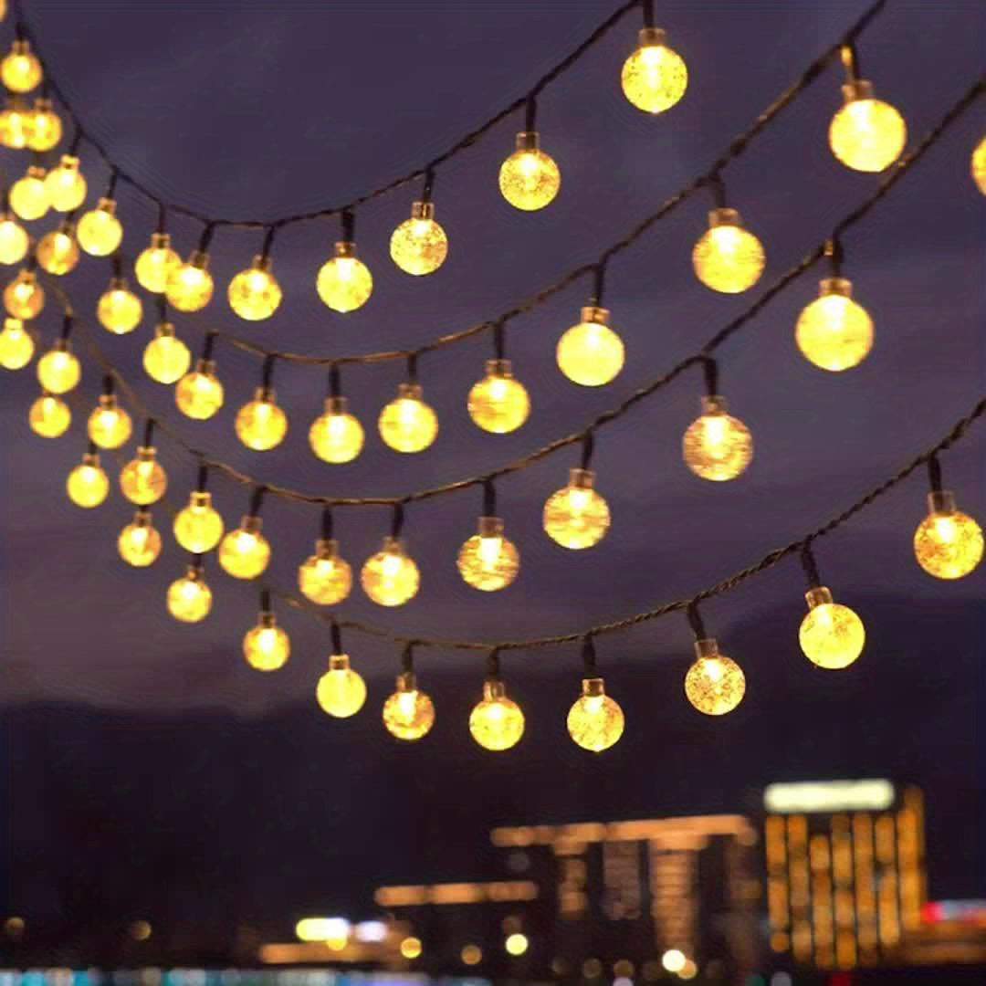 Solar-Lichterkette, 198LED-25Meter Außenlichterkette für Terrasse und Garten – Detailansicht 15