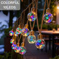 Solar-Lichterkette, 25 LEDs (8 Modi) für Garten und Außen – Detailansicht 3