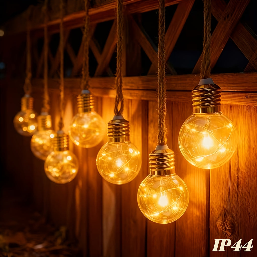 Solar-Lichterkette, 25 LEDs (8 Modi) für Garten und Außen – Detailansicht 23