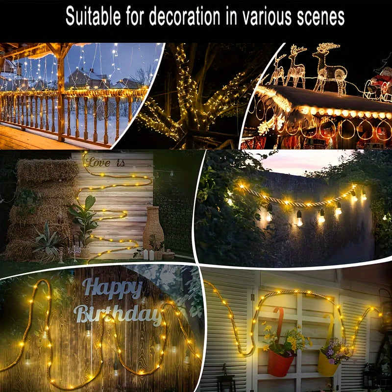 Solar-Lichterkette, 2ST für Garten – Detailansicht 11