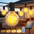 Solar-Lichterkette, LED-Beleuchtung für Terrasse und Außenbereich Garten Hof Terrasse Hochzeit – Hauptansicht
