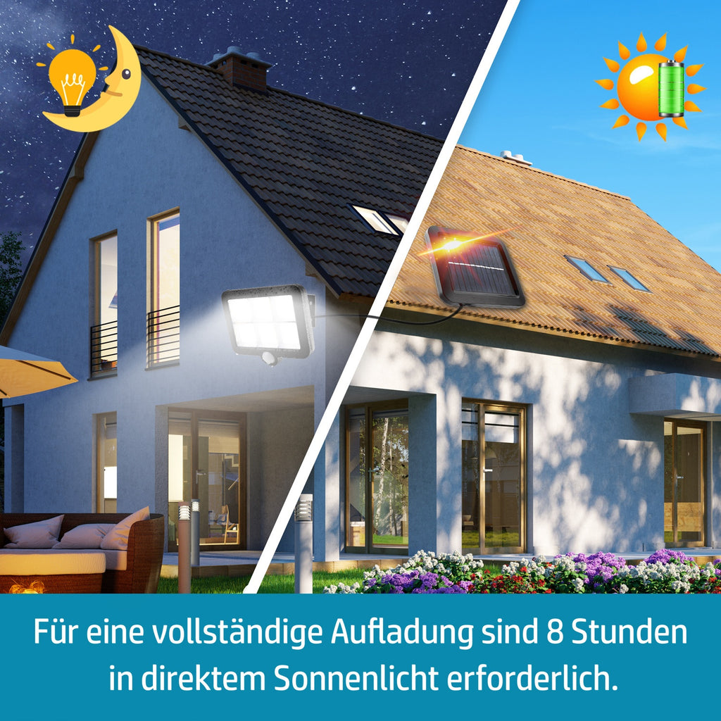 Solar-Wandleuchte, 1 Stk für Garten – Detailansicht 6
