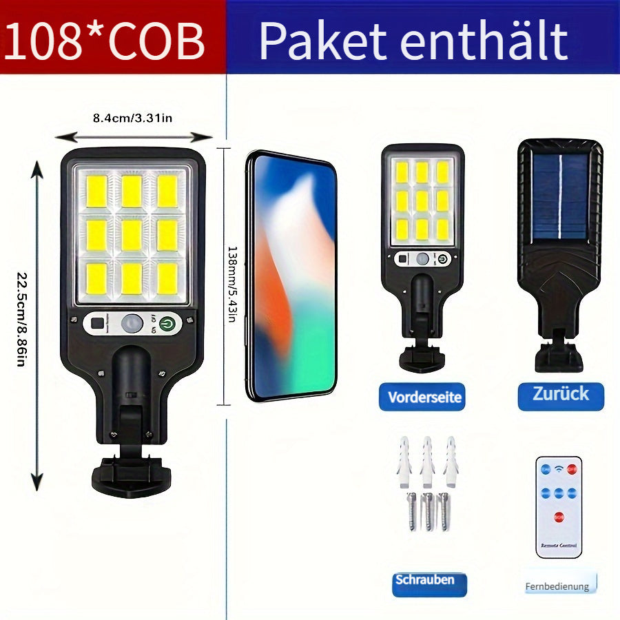 Solar-Wandleuchte, 6 Stück für Schlafzimmer und Bett – Detailansicht 10