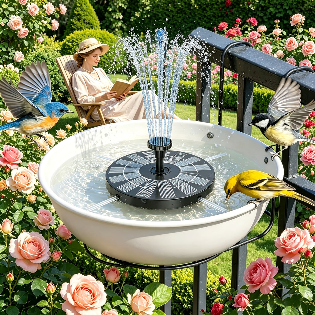Solarbrunnen, 2W für Badezimmer und Haushalt – Detailansicht 5