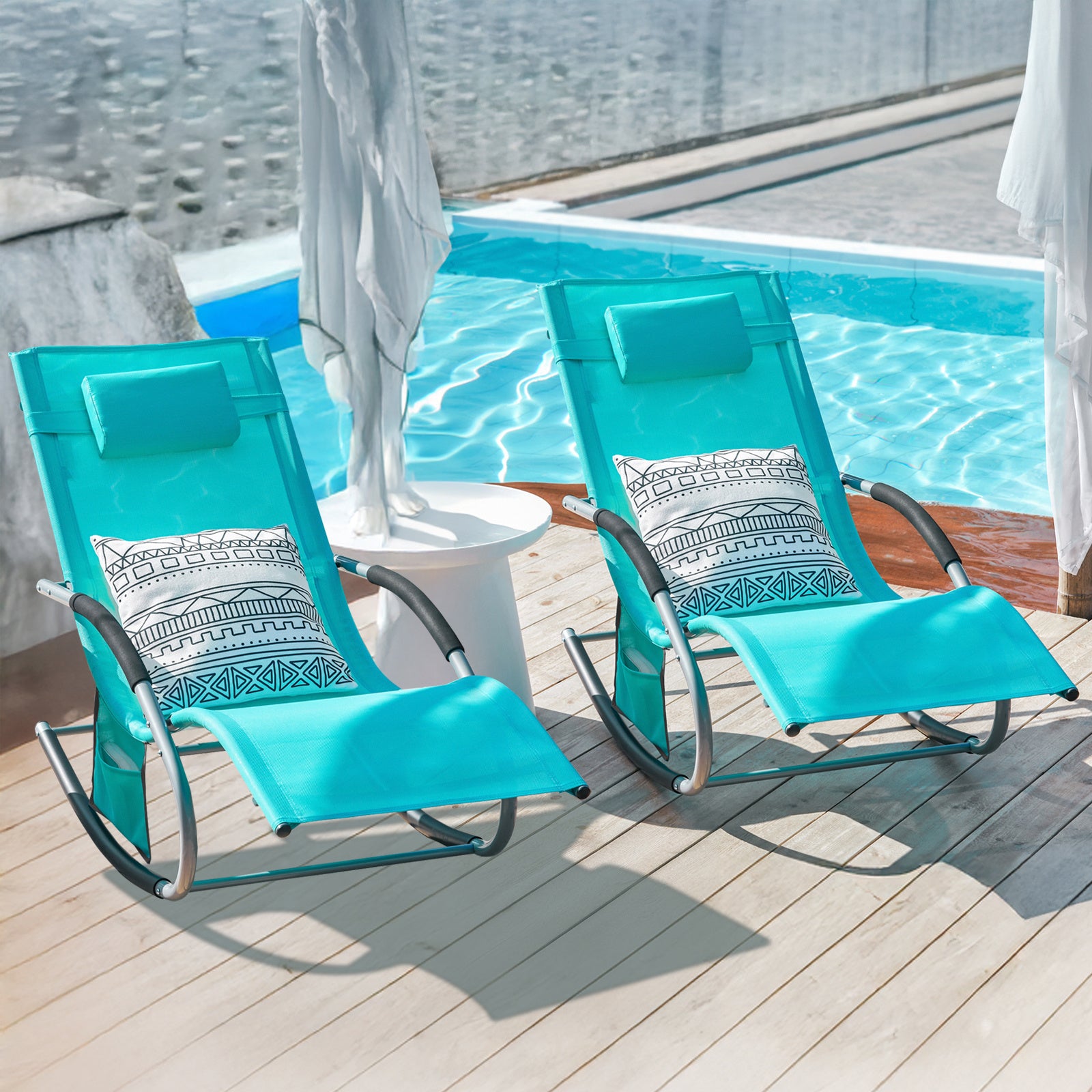 Sonnenliege, 1 Stück für Balkon und Garten – Detailansicht 102