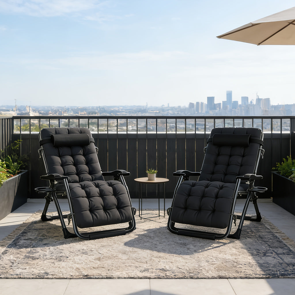 Sonnenliege, 72cm für Garten und Balkon – Detailansicht 15