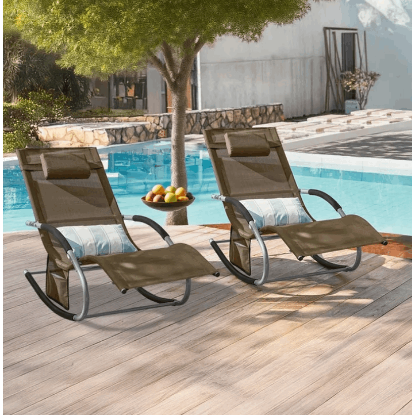 Sonnenliege, Beige für Balkon – Detailansicht 100