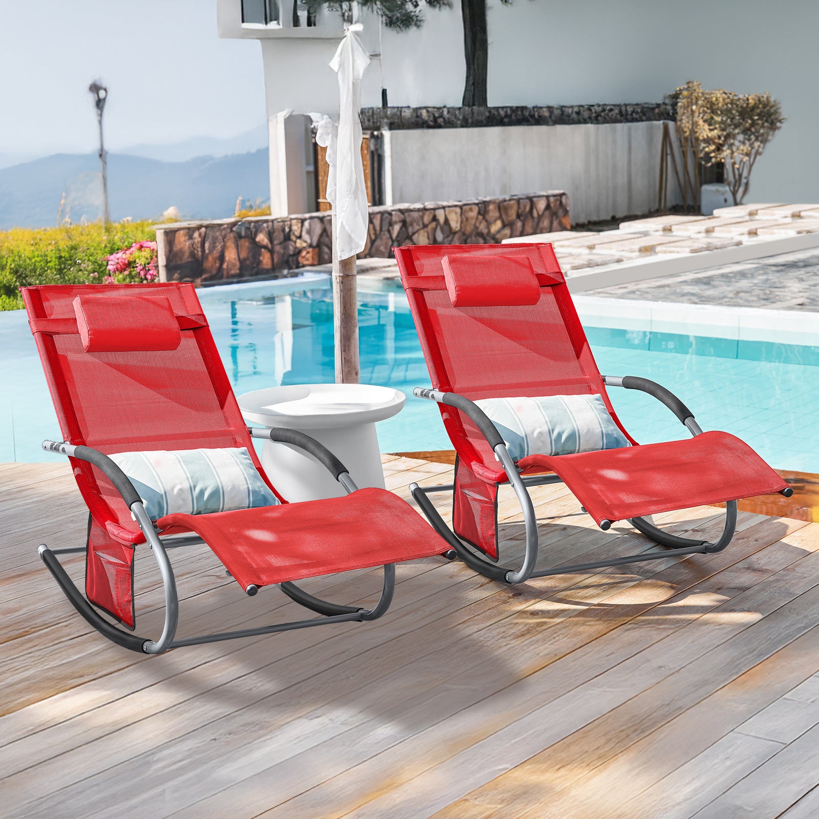 Sonnenliege, Beige für Balkon – Detailansicht 102