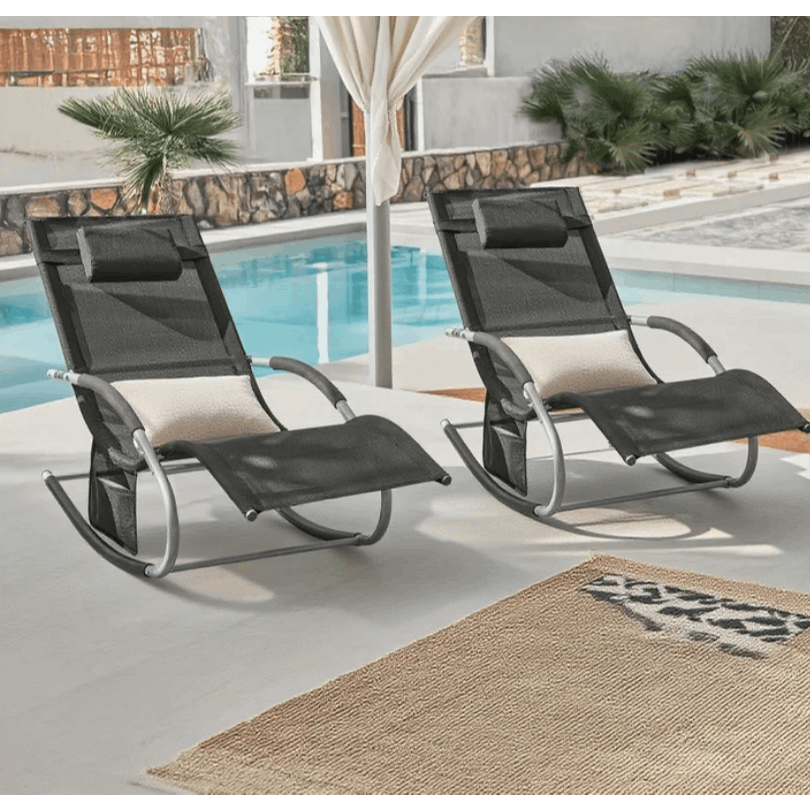 Sonnenliege, Beige für Balkon – Detailansicht 35