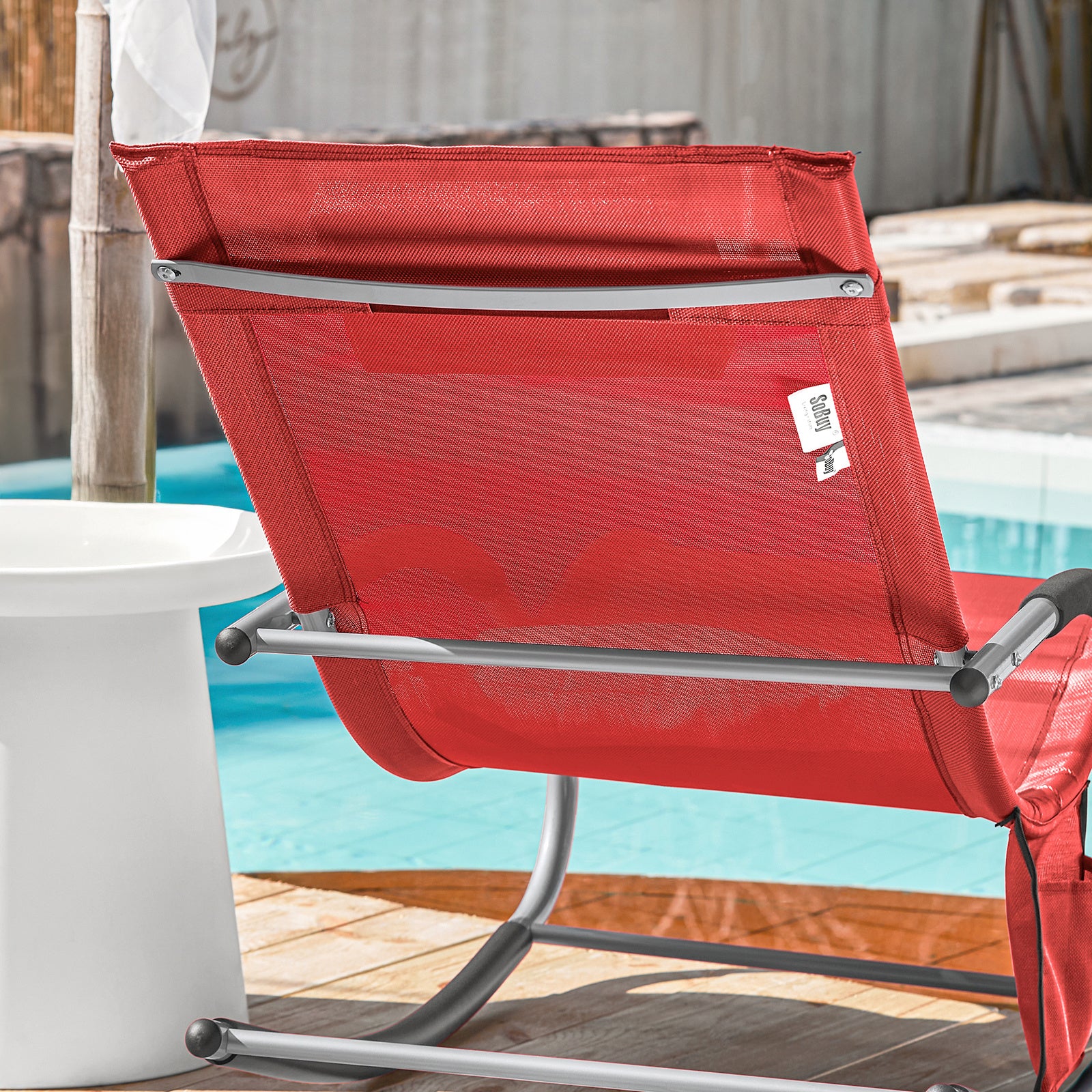Sonnenliege, Beige für Balkon – Detailansicht 71