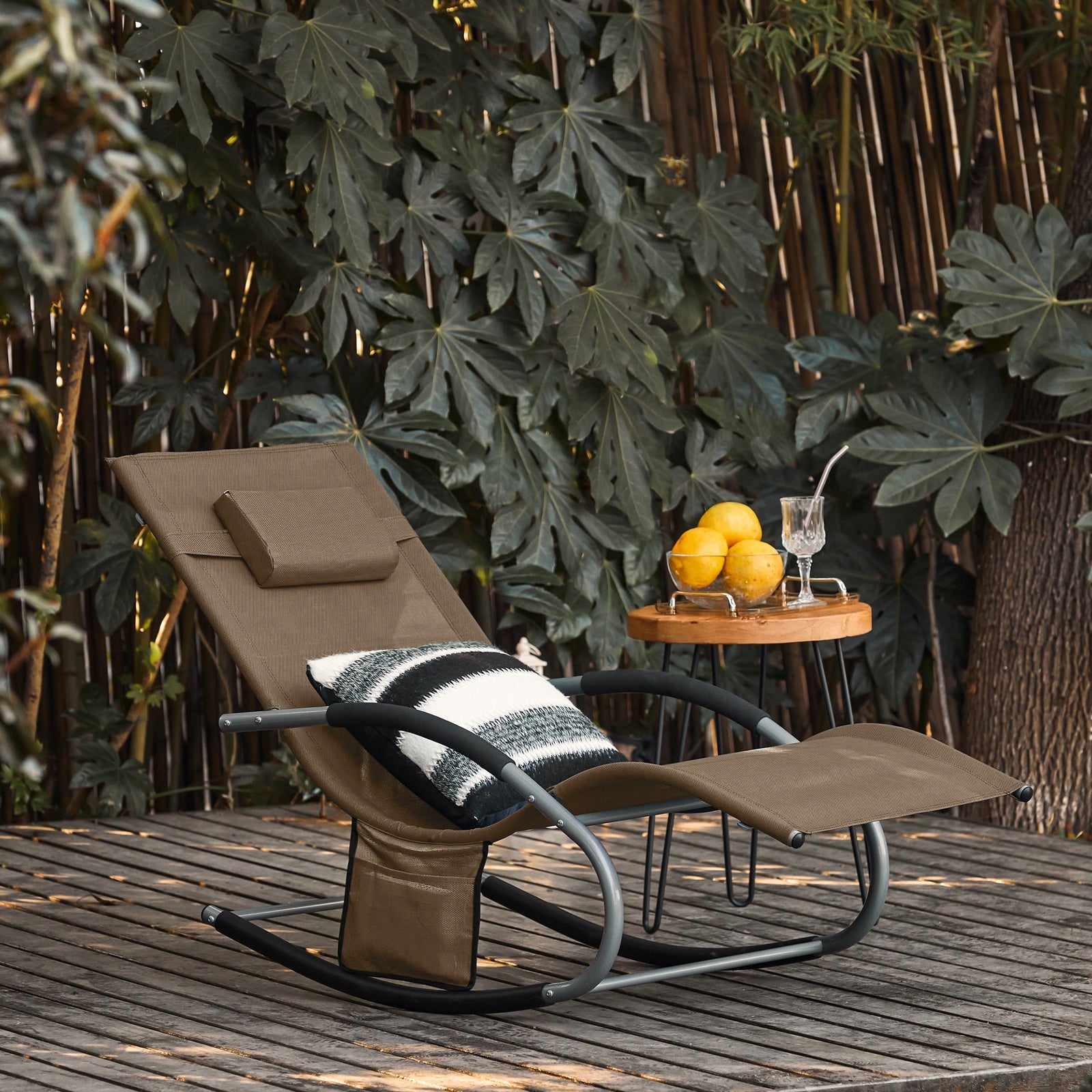 Sonnenliege, Beige für Balkon – Detailansicht 83