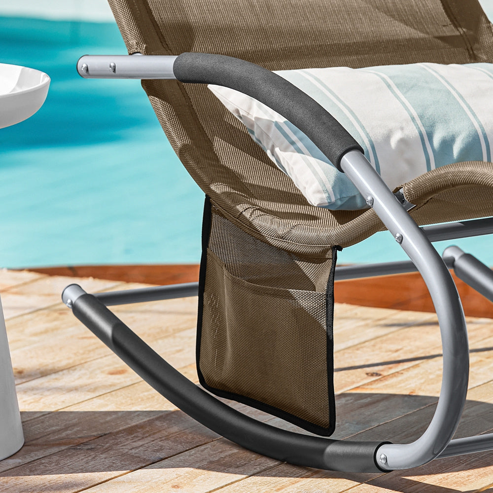 Sonnenliege, Beige für Balkon – Detailansicht 89