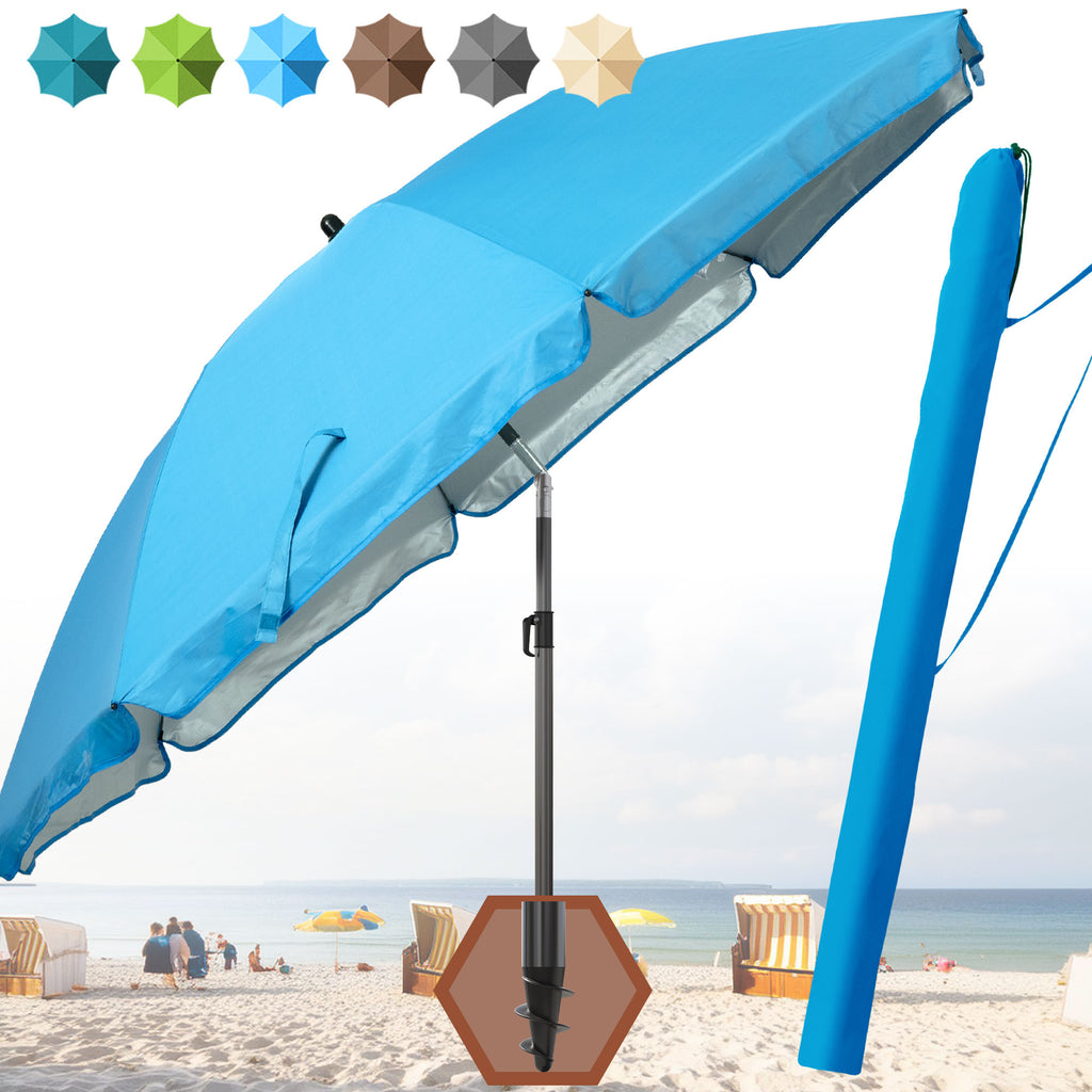 Sonnenschirm, 180 cm für Garten und Balkon – Hauptansicht