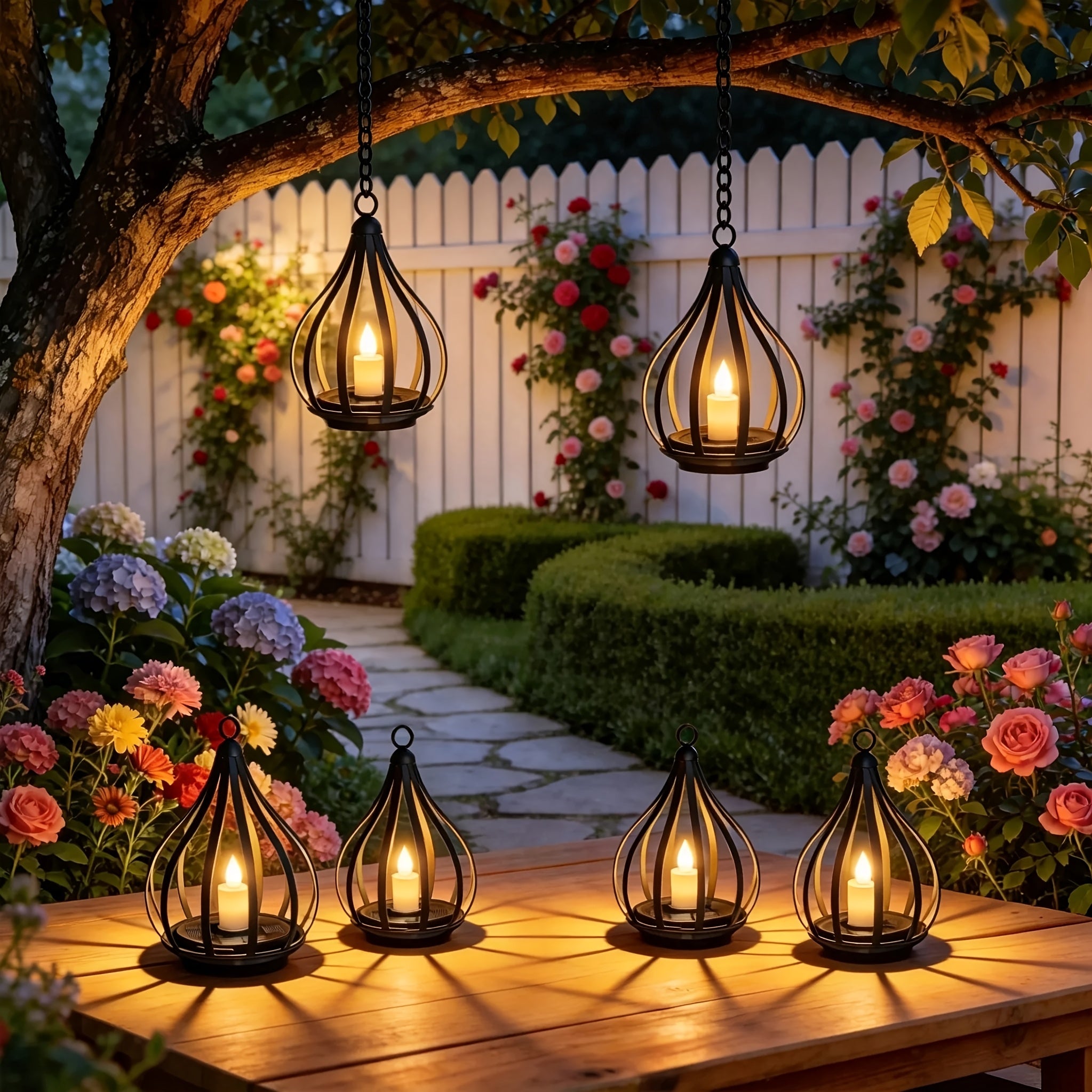 Sonnenschirm, 2,19W für Garten und Balkon – Detailansicht 11