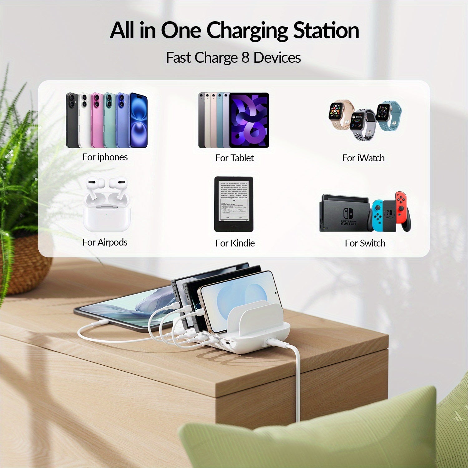 Soopii, 20W für schnelles Laden und 3 USB-Anschlüssen – Detailansicht 9