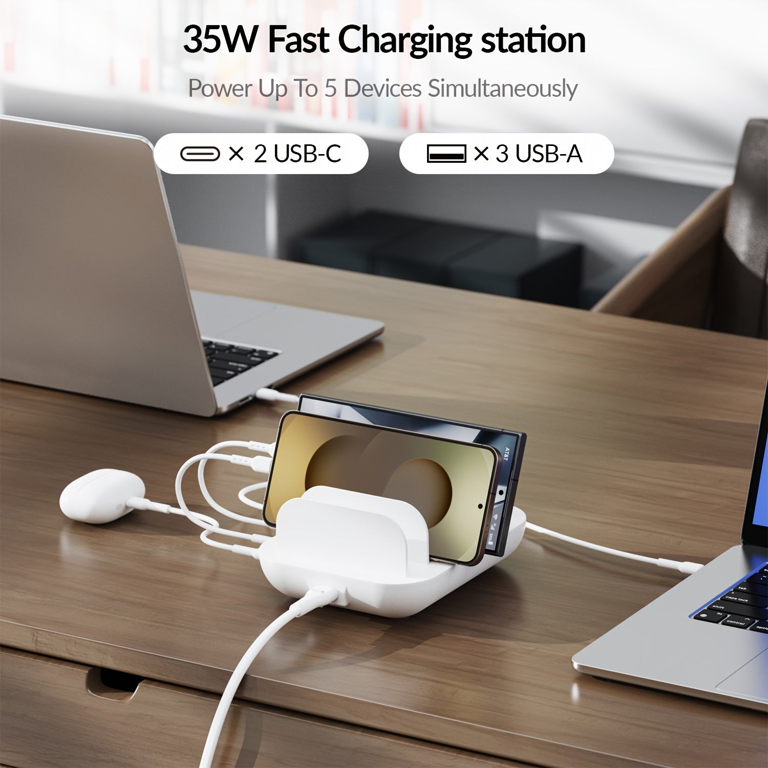 Soopii, 20W für schnelles Laden und 3 USB-Anschlüssen – Detailansicht 10