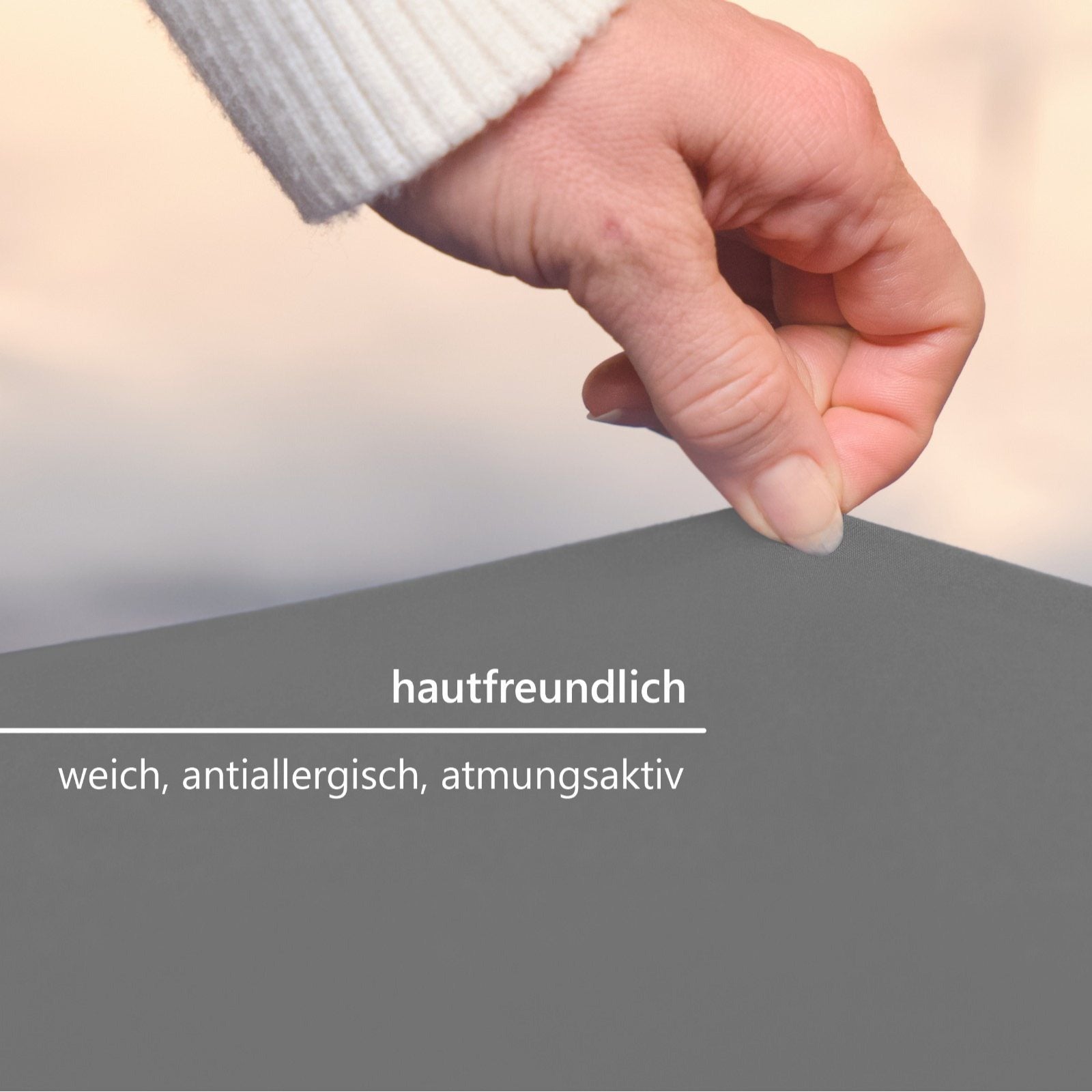 Spannbettlaken, 2er-Pack für Bett und Schlafzimmer – Detailansicht 25