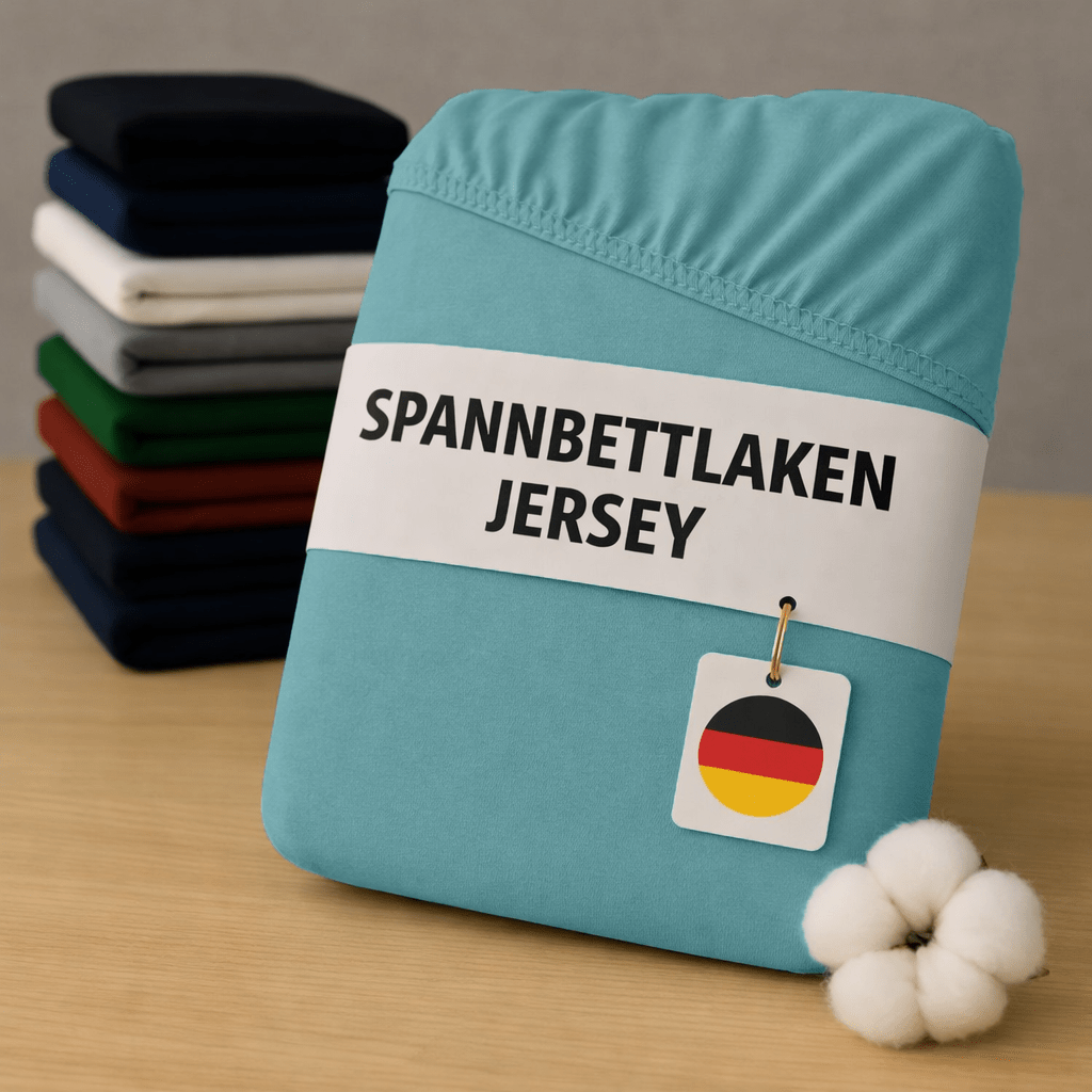 Spannbettlaken, Baumwolle für Schlafzimmer und erholsamen Schlaf – Detailansicht 8