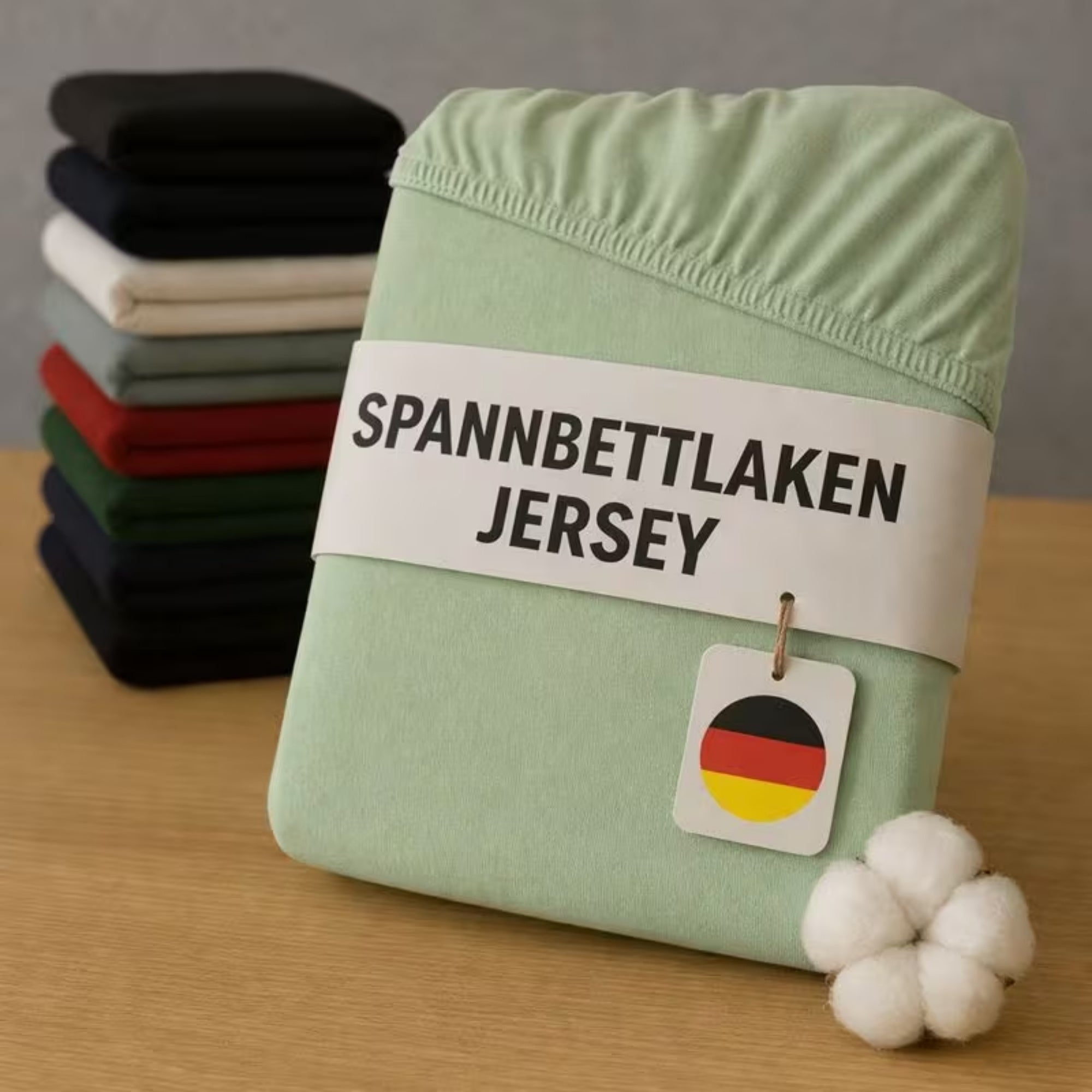 Spannbettlaken, Baumwolle für Schlafzimmer und erholsamen Schlaf – Detailansicht 12
