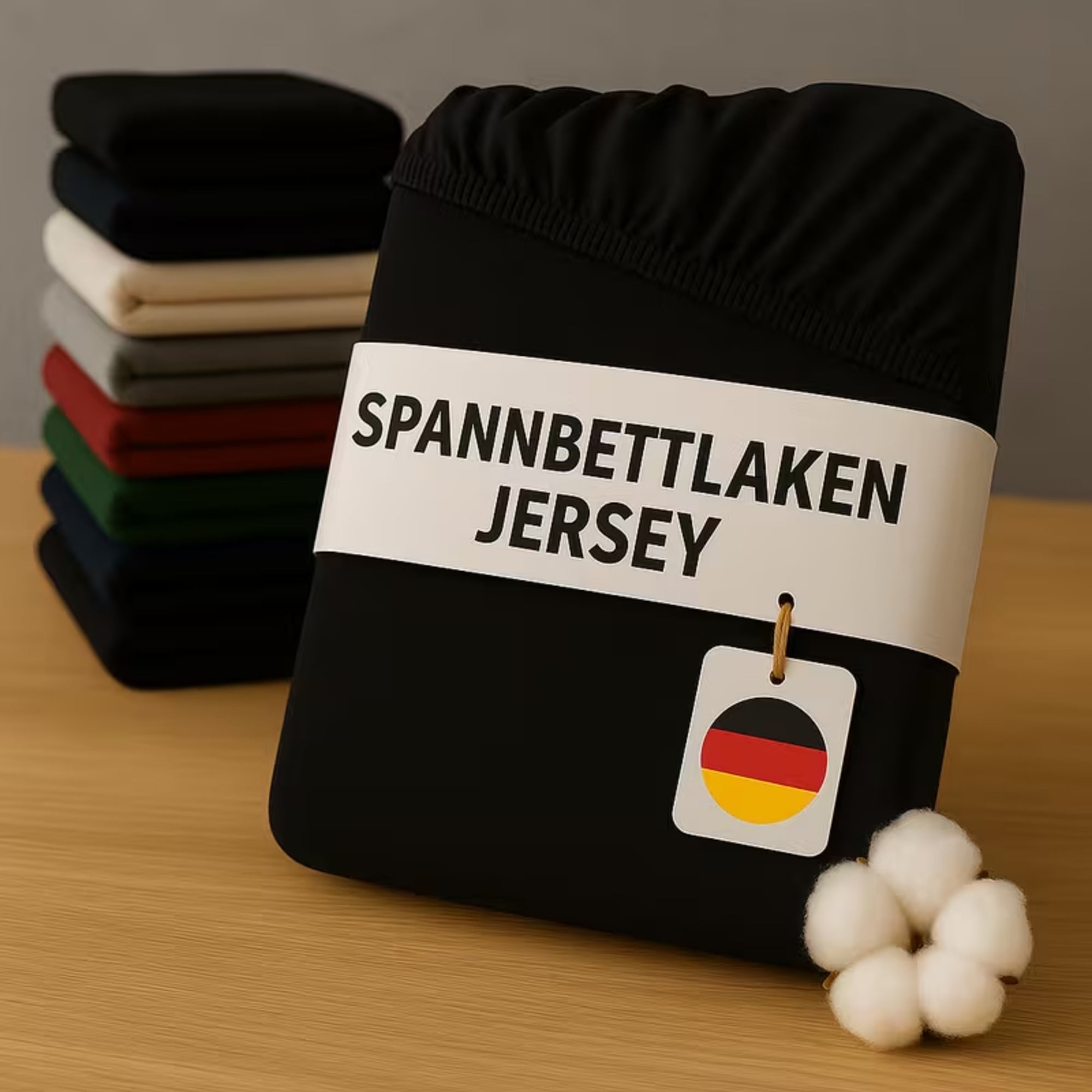 Spannbettlaken, Baumwolle für Schlafzimmer und erholsamen Schlaf – Detailansicht 17